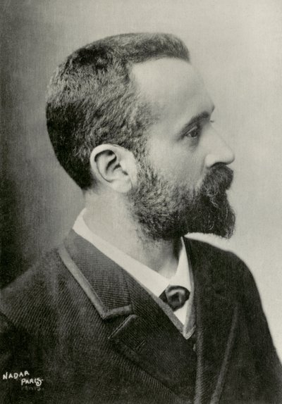 Portræt af Alphonse Bertillon (foto) af Paul Nadar