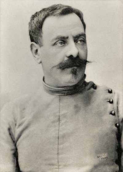 Portræt af Arsene Vigeant (foto) af Paul Nadar