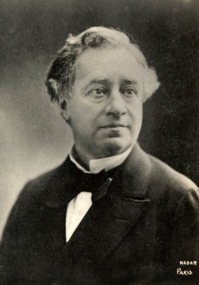 Portræt af Edmond Got (foto) af Paul Nadar