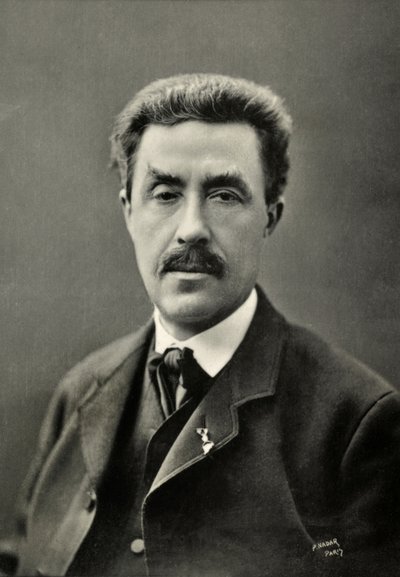 Portræt af Emmanuel Fremiet (foto) af Paul Nadar