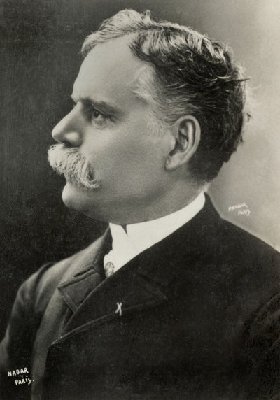 Portræt af Jules Cheret (foto) af Paul Nadar