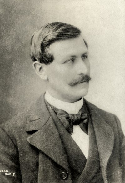 Portræt af Victor Margueritte (foto) af Paul Nadar