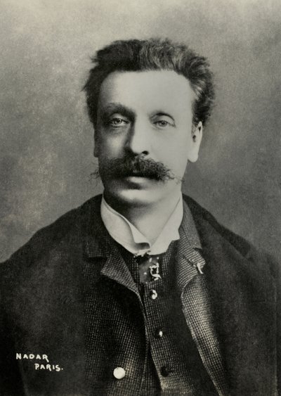 Portræt af Victorin de Joncieres (foto) af Paul Nadar