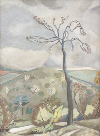 Efterårslandskab af Paul Nash