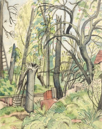 Dekorativt kaos af Paul Nash