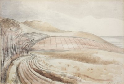 Dorsets landskab af Paul Nash