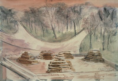 London Park, Marble Arch Defense af Paul Nash