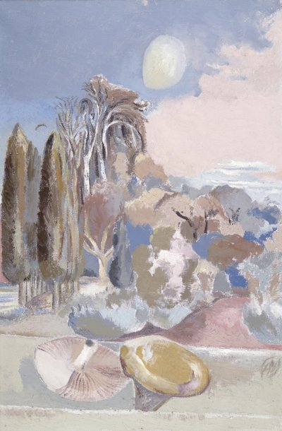 november månen af Paul Nash