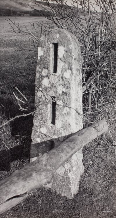 Stone Post af Paul Nash