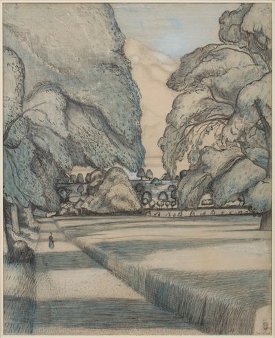 Påfuglestien af Paul Nash