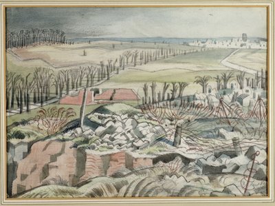 Vimy Ridge af Paul Nash