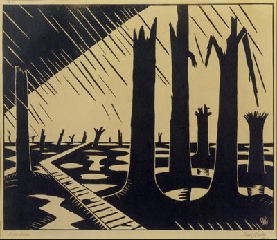 Tom for krig af Paul Nash