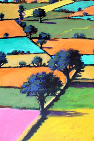 Burcome (akryl om bord) af Paul Powis