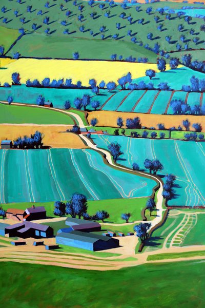 Country Lane Summer III af Paul Powis