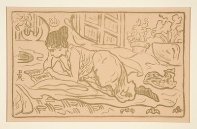 Forlænget pige af Paul Elie Ranson