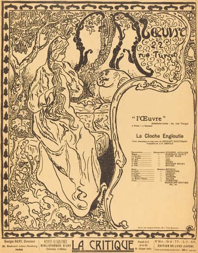 Den sunkne klokke af Paul Elie Ranson
