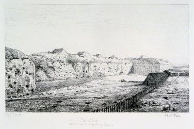 Fort dIssy, belejring af Paris, 1870-1871 af Paul Roux