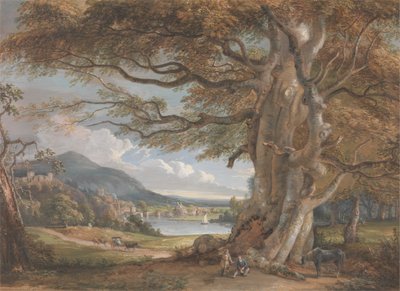 Bridgnorth, Shropshire af Paul Sandby