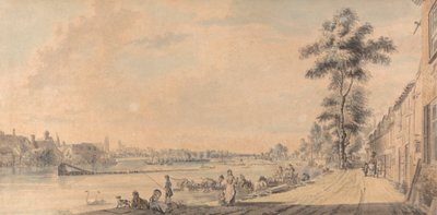 Eton College fra syd af Paul Sandby