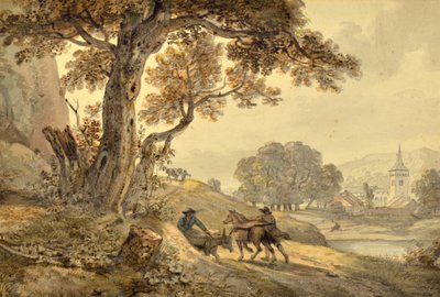 Landskab af Paul Sandby