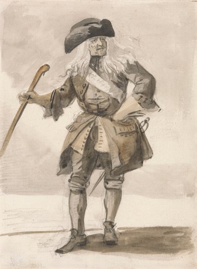 London Cries: A Man Swaggering af Paul Sandby