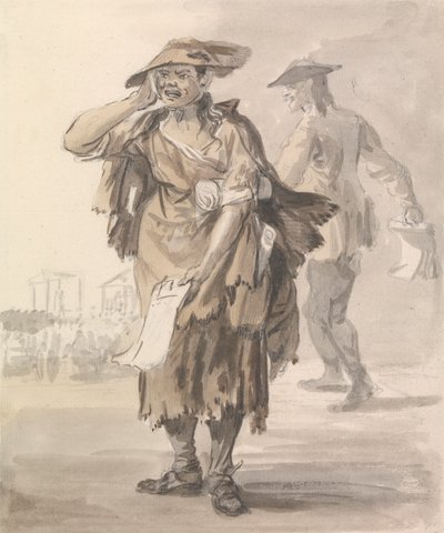 London Cries: Last Dying Speech and Confession af Paul Sandby