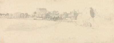 Nottingham Castle af Paul Sandby