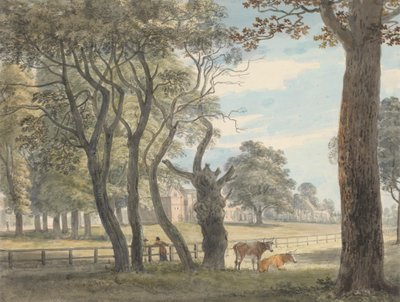 The Gunpowder Magazine, Hyde Park af Paul Sandby