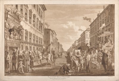 Romerne høflige over for fremmede af Paul Sandby