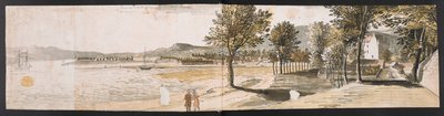Udsigt over Inveraray af Paul Sandby
