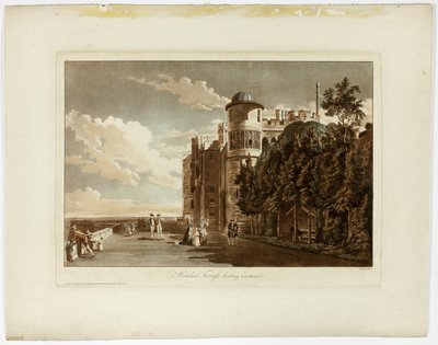Windsor-terrasse kigger mod øst af Paul Sandby
