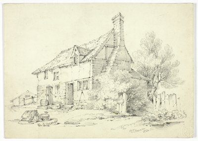 Countryside Cottage af Paul Sandby Munn