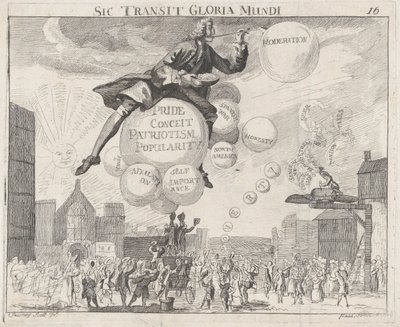 Således går verdens herlighed, ca. 1762., ca. 1762 af Paul Sandwich