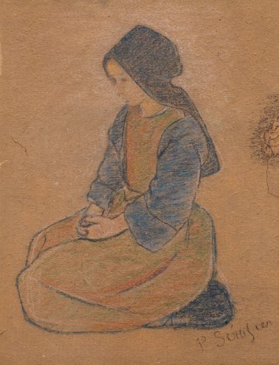 Bauernmädchen af Paul Sérusier