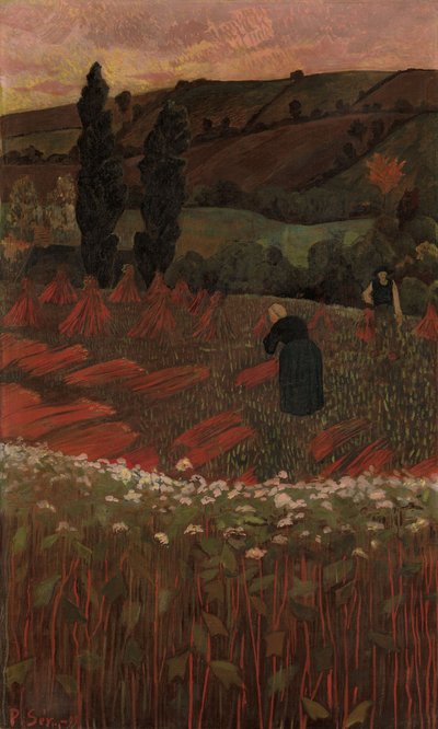 Høsten af boghvede af Paul Sérusier