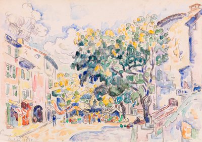 Antibes af Paul Signac