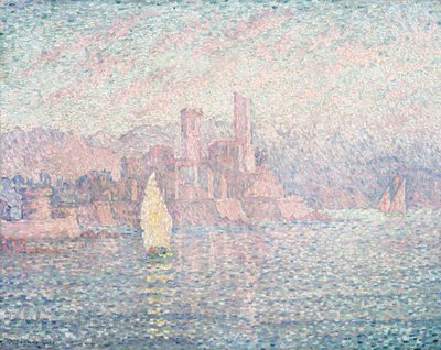 Antibes, morgen, 1903 af Paul Signac