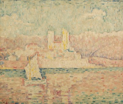 Antibes Morgen, 1919 af Paul Signac