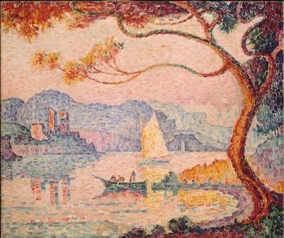 Antibes, Little Port af Bacon, 1917 af Paul Signac