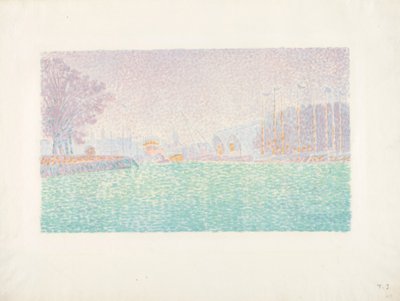Hos Flushing af Paul Signac