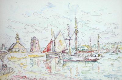 Camaret af Paul Signac