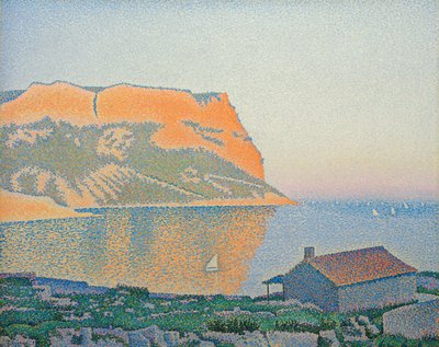 Cape Canaille, Cassis, 1889 af Paul Signac