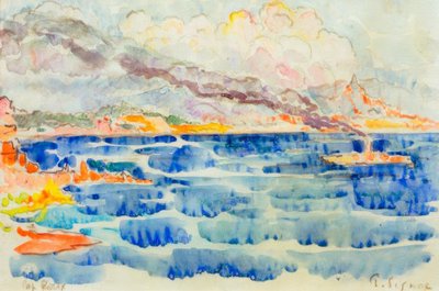 Cap Roux af Paul Signac