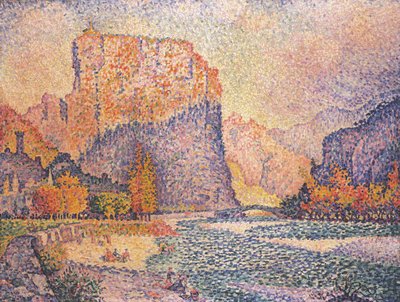 Castellane, 1902. af Paul Signac