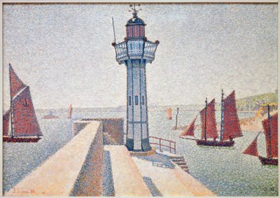 Portrieux fyrtårn af Paul Signac