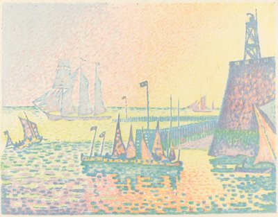 Aften af Paul Signac