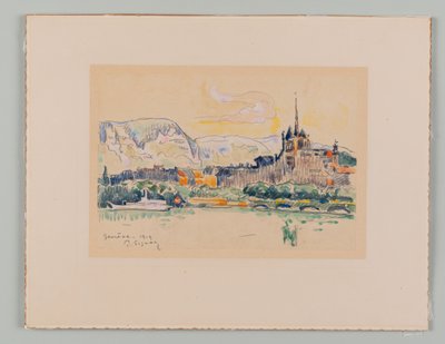 Genève af Paul Signac