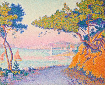 Golf Juan af Paul Signac