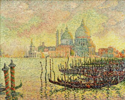 Canal Grande (Venedig) af Paul Signac