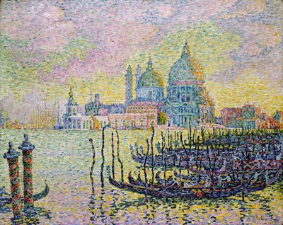 Canal Grande i Venedig, 1905. af Paul Signac